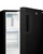 Summit ALRF49B 19.75" W Black Undercounter Refrigerator-Freezer
