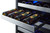Summit SWC532BLBIST 24" W Black Single Section Glass Door Wine Cellar - 115 Volts