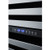 Summit SWC532BLBIST 24" W Black Single Section Glass Door Wine Cellar - 115 Volts