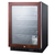 Summit SCR610BLCHPNR 24" W Single Section Glass Door Wine Cellar - 115 Volts
