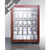 Summit SCR610BLCHPNR 24" W Single Section Glass Door Wine Cellar - 115 Volts
