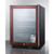 Summit SCR610BLCHPNR 24" W Single Section Glass Door Wine Cellar - 115 Volts