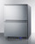 Summit SCFF532D 23.63" W Stainless Steel All-Freezer