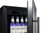 Summit SCR1841BADA 18" W Black Hinged Beverage Center - 115 Volts 1-Ph