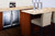 Summit SCR1841BADA 18" W Black Hinged Beverage Center - 115 Volts 1-Ph