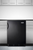 Summit FF7BKBI 23.63" W Black Undercounter Refrigerator - 115 Volts