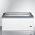 Summit FOCUS151 14.8 Cu. Ft. Angled Top White Chest Style Ice Cream Freezer - 115 Volts