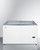 Summit NOVA35 11.7 Cu. Ft. Flat Top White Chest Style Ice Cream Freezer - 115 Volts