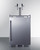 Summit BC74OSCOMTWIN 5.5 Cu. Ft. Stainless Steel Indoor or Outdoor Draft Beer Cooler Dispenser