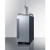 Summit SBC15NCF 2.9 Cu. Ft. Black Stainless Steel Single Nitro Cold Brew Coffee Dispenser - 115 Volts