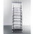 Summit SCR1401LHRICSS 23.63" W Stainless Steel 1 Section Beverage Center - 115 Volts 1-Ph