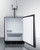 Summit SBC58BLBIADACMTWIN 5.5 Cu. Ft. Black Stainless Steel Dual Tap Combo Nitro or Cold Brew Coffee Dispenser - 115 Volts