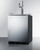 Summit SBC58BLBIADACMTWIN 5.5 Cu. Ft. Black Stainless Steel Dual Tap Combo Nitro or Cold Brew Coffee Dispenser - 115 Volts