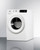 Summit SLS24W4P 6.18 Cu. Ft. White Exterior Washer and Dryer Combo - 208-240 Volts