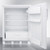 Summit FF6LW 23.63" W White Solid Undercounter Refrigerator - 115 Volts 1-Ph