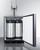 Summit SBC58BLBIADAIFNCFTWIN 5.5 Cu. Ft. Black Dual Tap Nitro Cold Brew Coffee Dispenser - 115 Volts