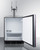 Summit SBC58BLBIADAIFNCFTWIN 5.5 Cu. Ft. Black Dual Tap Nitro Cold Brew Coffee Dispenser - 115 Volts
