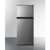Summit CP73PL 18.5" W Stainless Steel Solid Door Compact Refrigerator or Freezer - 115 Volts
