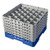 Cambro 30S1114168 19 3/4" x 19 3/4" x 13 3/4" Blue 30 Compartments Full Size with 6 Extenders Camrack Glass Rack - 2 Cases