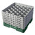 Cambro 30S1114119 19 3/4" x 19 3/4" x 13 3/4" Sherwood Green 30 Compartments Full Size with 6 Extenders Camrack Glass Rack - 2 Cases