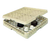 Vollrath TR13 19 3/4" W x 19 3/4" D x 1 7/16" H Full Size Beige Co-Polymer Plastic Traex Open Dishwasher Rack Cover