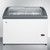 Summit FOCUS106 9.5 Cu. Ft. Angled Top White Chest Style Ice Cream Freezer - 115 Volts
