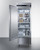Summit SCRR232LH 55.25" W All Stainless Steel Solid Door Refrigerator - 115 Volts 1-Ph