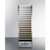 Summit SWC1926 24" W Black Stainless Steel Single Section Glass Door Wide Wine Cellar - 115 Volts
