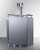 Summit BC74OSCOMTRIPLE 5.6 Cu. Ft. Stainless Steel Indoor or Outdoor Draft Beer Cooler Dispenser