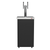 Micro Matic MDD17-E-AMER Mobile Black Vinyl Over Steel Exterior Americano Nitro Cold Brew Coffee Dispenser
