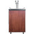 Micro Matic MM-SBC635MBIFR-2 Black Stainless Steel with 2 Faucets Flat Top Summit Draft Beer Cooler Dispenser - 115 Volts