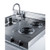 Summit C30EL 30" W x 23.75" D x 41" H White Exterior All-in-One Combo Kitchen - 115 Volts