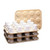 Cambro KK1200133 Beige Regal Plastic Kup Keeper - 12/Case