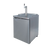 Micro Matic MDD23S-E (1) 0.5 Keg Stainless Steel with 1 Faucet Flat Top Pro-Line E-Series Draft Beer Cooler - 115 Volts