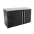 Micro Matic MBB58-E 59.5" Black Exterior Solid Door Pro-Line E-Series Refrigerated Back Bar Cabinet - 115 Volts
