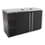 Micro Matic MBB58BC-E (8) 0.17 Keg Black Stainless Steel without Faucet Flat Top Pro-Line E-Series Beverage Station - 115 Volts