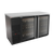 Micro Matic MBB58G-E 59.5" Black Exterior Glass Door Pro-Line E-Series Refrigerated Back Bar Cabinet - 115 Volts