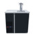 Micro Matic MDD36W-E-C 1 Quadruple Faucet Column One Section Pro-Line E-Series Dual Temperature Wine Cooler Dispenser