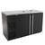 Micro Matic MDD58-E-LT Black Stainless Steel Flat Top Pro-Line E-Series Draft Beer Cooler Less Draft Tower - 115 Volts
