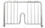 Omcan USA 24255 14" Chrome Shelf Divider