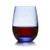 Libbey 231L  15 1/4 Oz. Safedge Rim Guarantee Color Stemless Tidal Blue  Glass - 12/Case