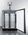 Summit SBC58BLBIADA 5.5 Cu. Ft. Stainless Steel Draft Beer Cooler Dispenser