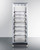 Summit SCR1401RI 23.63" W Stainless Steel 1 Section Beverage Center - 115 Volts 1-Ph