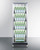 Summit SCR1401RI 23.63" W Stainless Steel 1 Section Beverage Center - 115 Volts 1-Ph
