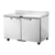 True TWT-48-HC~SPEC3 Stainless Steel 2 Section 2 Doors SPEC SERIES Work Top Refrigerator - 115 Volts 0.2 HP
