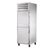 True STR1H-2HS Stainless Steel Reach-In 1 Section SPEC SERIES Heated Cabinet with 2 Half Size Solid Doors - 208-230 Volts 1-Ph
