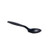 Empress E172002 Black Polystyrene Extra Heavy Weight Teaspoon PS (1000 Packs Per Case)