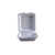 Empress EHL-83 8" x 8" x 2.5" Natural 3-Comp Hinged Container Molded Fiber (2 Packs of 100 Food Containers Per Case)
