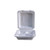 Empress EDHL-83 8" X 8" X 3.19" 3 Compartment Natural Deep Hinged Container Molded Fiber (2 Packs of 100 Per Case)