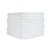 CTC M915112W 12" W x 1.5" H White Square Microfiber Terry Cloths - Pack/12